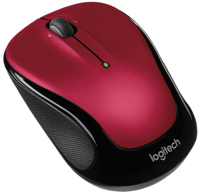 Logitech Wireless Mouse M325 with Designed-For-Web Scrolling - Red - color: Red
