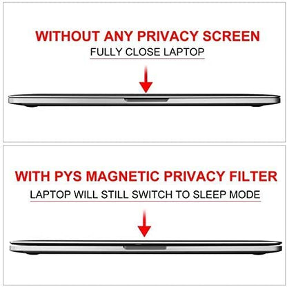 PYS Privacy Screen for Macbook Pro 14 Inch (2021-2025, M1, M2, M3,M4,M5), Magnetic Privacy Screen Protector for Mac 14.2" (A2779/A2442) Anti Fingerprint, Anti Blue Light, Removable, Easy Installation - size: MacBook Pro 14 Inch (2021-2023,M1,M2)