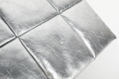 13.3-14 Inch Puffy Laptop Sleeve, Sliver | Compatible with MacBook Pro 14 M5 M4/M3/M2/M1 Pro/Max 2026-2021, MacBook Air M4 M5 2025 M3 M2 M1 - color: Silver, size: For 13"-14" MBA/MAP M4 M3 M2 M1