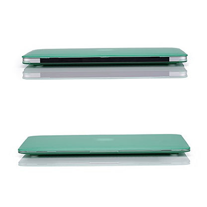 RUBAN Case Compatible with MacBook Air 13 Inch (Models: A1369 & A1466, Older Version 2010-2017 Release), Slim Snap On Hard Shell Protective Cover and Keyboard Cover, Green - color: Green