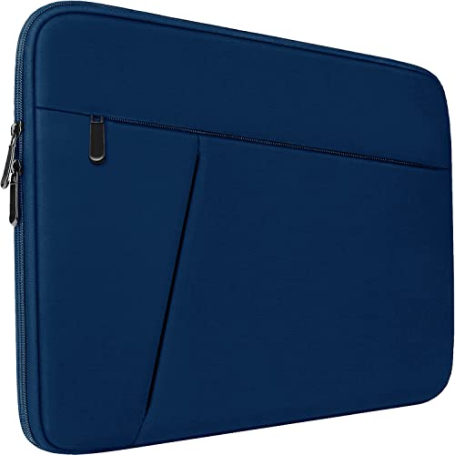 Laptop Sleeve Case 15.6 inch, Durable Shockproof Protective Computer Carrying Cover with Front Pocket, Briefcase Handbags Laptop Bag for 15.6 inch HP, Dell, Acer, Asus, Notebook, Blue - color: Blue, size: 15.6 inch
