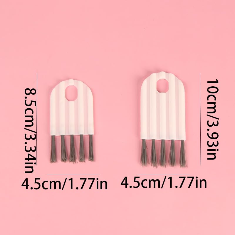 4-Piece Multi-Function Computer Cleaning Kit: Soft Brush, Keyboard Cleaner, Corner Gap Duster & Keycap Cleaner