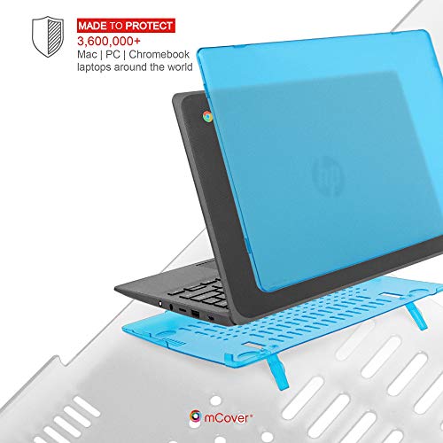 mCover 11.6-inch HP Chromebook 11 G8EE / 11MK G9EE Series Laptop Case, Green, 2020-2022 - color: Green