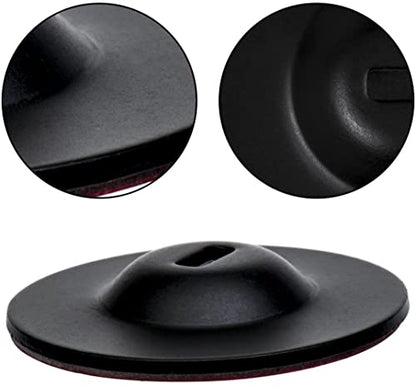 Anchor Plate Adhesive Security Plate, Laptop Lock Plate with Slot, Universal Lock Plate for Laptop, Monitor, Smart Phone,Tablet, Other Electronic Products 4 Pack (Black) - color: Black