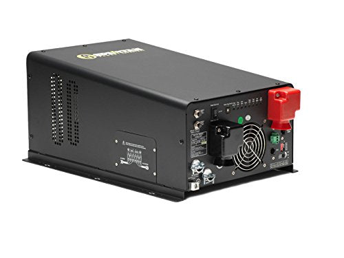 Spartan Power Inverter Charger 4400 Watt 48V to 120V or 240VAC Pure Sine Wave SP-IC4448 - color: 48 Volt to 120/240VAC, size: 4400 Watts