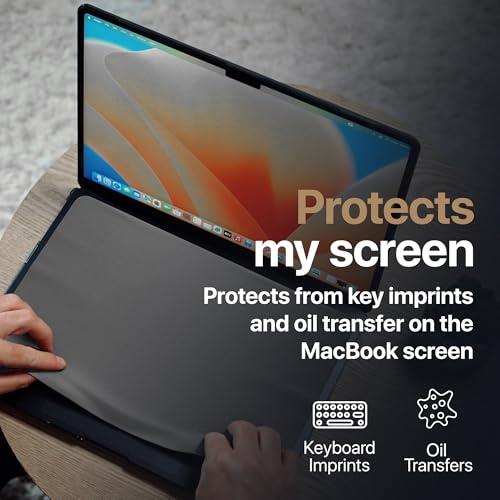 3 Pack Premium Microfiber Cleaning Cloth - MacBook Screen Cleaner Keyboard Cover Imprint Protection Accessories - Laptop Screen Cleaner Cloth - Eyeglass Lens Glasses Cleaner, 3 Pack - Gray - color: Grey, size: Universal MacBooks - 3 Pack
