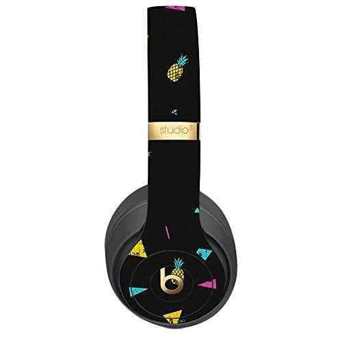 MightySkins Skin Compatible with Beats Studio 3 Wireless - Magic Pineapple | Protective, Durable, and Unique Vinyl Decal wrap Cover | Easy to Apply, Remove, and Change Styles | Made in The USA - color: Magic Pineapple