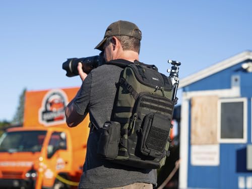 Think Tank DarkLight Tactical Camera Backpack - color: Montane Green, size: 14 liters