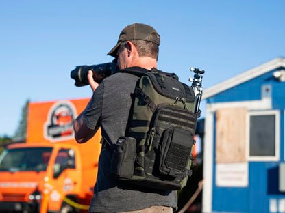 Think Tank DarkLight Tactical Camera Backpack - color: Montane Green, size: 14 liters