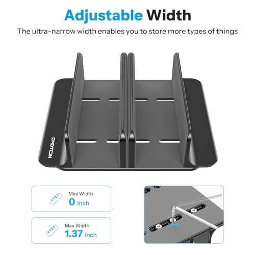 OMOTON Double Vertical Laptop Stand and 3-Slot Vertical Laptop Stand
