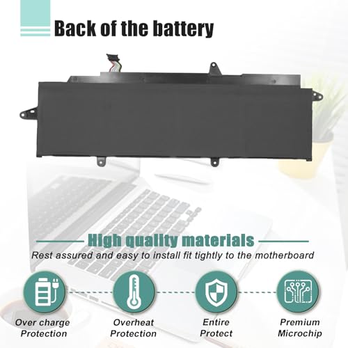 54.7Wh L20M4P73 L20C4P73 Laptop Battery Replacement for Lenovo ThinkPad X13 Gen2 (2021) X13 Gen3 (2022) Series L20L4P73 L20D4P73 5B10W51818 5B10W51853 15.36V 3564mAh - size: 11.06*3.94*0.21inch L20M4P73