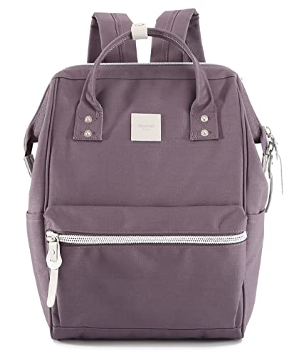 Himawari Laptop Backpack for Women & Men - Travel Backpack With USB Charging Port, Water Resistant, College & Business Bag - color: 1881-violet, size: Standard