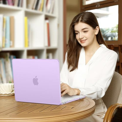 MOSISO Compatible with MacBook Neo Case 13 inch 2026 A3404 A18 Pro Chip | Scratch-Resistant Ultra-thin Protective Hard Shell Case Cover, Purple - color: Purple