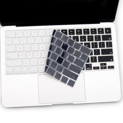 Keyboard Cover for 2026 New MacBook Neo 13 inch with Apple A18Pro Chip/A3404, MacBook Neo 13.0'' A18 Pro Accessory, US Layout Keyboard Skin-Black - color: Black