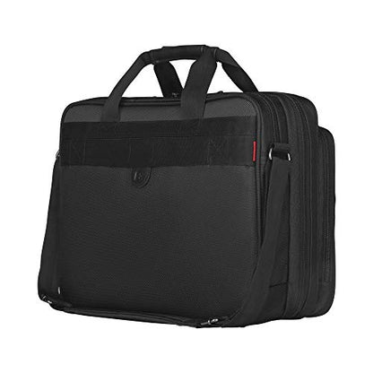 Wenger WA-7652-14F00 Legacy 16" Double Gusset Laptop Case, Black/Gray