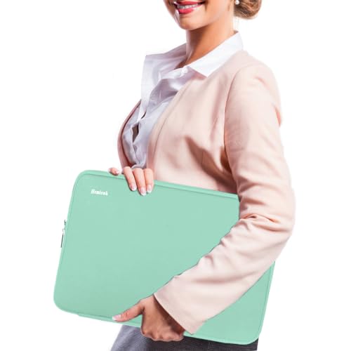 Laptop Sleeve 15.6 Inch, Durable Shockproof Protective Cover Flip Case Briefcase Carrying Bag Compatible with 15.6" HP, ASUS, Lenovo, Acer, Notebook, Computer, Ultrabook, Chromebook, Light Blue - color: Light Blue, size: 15.6 Inch