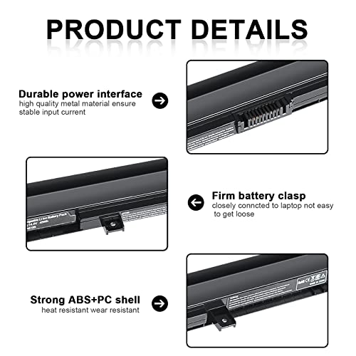 TSKYBEAR PA5185U-1BRS Laptop Battery Compatible with Toshiba Satellite C50 C55 C55D C55T L55 L55D L55T Series fit C55-B5200 C55-B5270 C55D-B5310 PA5184U-1BRS PA5186U-1BRS PA5195U-1BRS - size: PA5185-1BRS