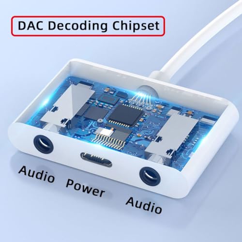 Chenyang 3 in 1 USB C to 2 3.5mm Audio AUX & MIC Sound Card Adapter with PD 15W Charge for Laptop Tablet Phone - style: 3.5mm 3-in-1