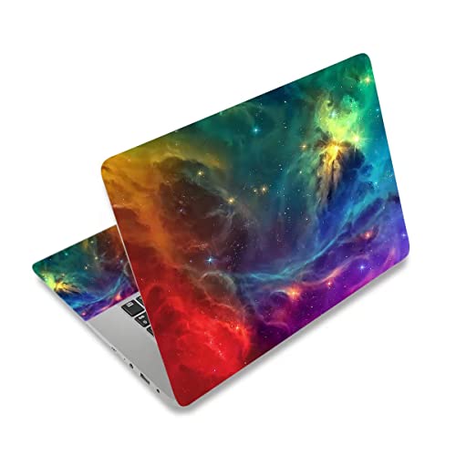 15.6 inch Laptop Notebook Skin Sticker Universal Soft Art Cover Decal Fits 12 13 13.3 14 15 15.4 15.6 inch Laptop Protector,Easy to Apply, Reusable, Color Nebula Galaxy - color: Color Nebula Galaxy