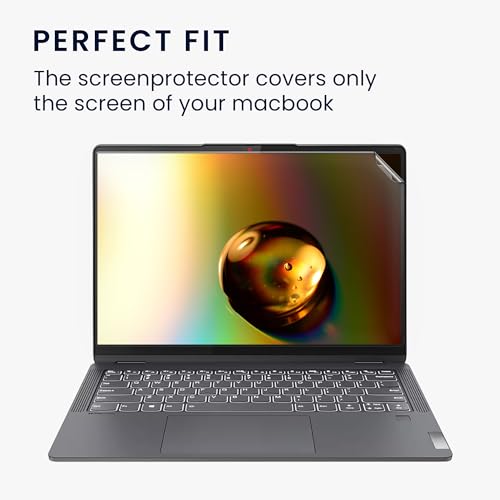kwmobile Screen Protector for Lenovo IdeaPad Flex 5 14" Inch Screen Protector - Matte Display Film - Anti-Glare Anti-Reflective Laptop Protection