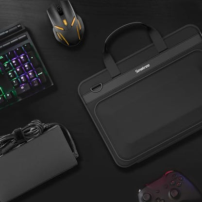 Smatree Hard Shell Carrying Case for 14 inch DELL/HP/Lenovo/ASUS | for 14 inch ASUS ROG Zephyrus G14 2025 GA403/2026 GU405,DELL XPS/Vostro/Inspiron 14,HP OmniBook 3 AI,Lenovo ThinkBook 14 G9 - color: Black-14 Inch