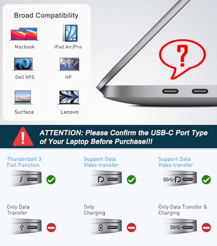 USB C to Dual HDMI Adapter 4K@60HZ, USB C Hub HDMI Adapter for Dual Monitors with USB-A 3.0, 100W PD Compatible for MacBook Air/Pro, More Thunderbolt 3/4 Laptop - style: 4 IN 1 Dual HDMI