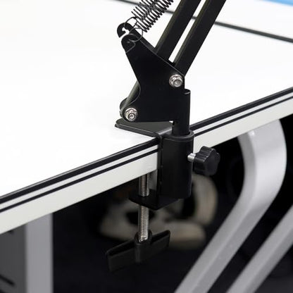 Aluminum C-Clamp Clip Mount for Camera/Monitor, Desktop & Table Mount Holder for Microphone/Mic & Tablet (Black)