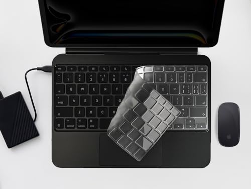 CaseBuy Premium Keyboard Cover Ultra Thin for 2026 Magic Keyboard(iPad Air 11 M4 M3 & Pro 11 M5 M4), Magic Keyboard Folio(iPad A16 & iPad 10th Gen), iPad Pro 11-in Protector Skin Accessories - size: iPad Pro 11" M4 M5 (2024 2025)/Air 11 M3(2025)