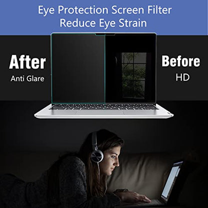 KEANBOLL 2-Pack 16" Blue Light Blocking & Anti-Glare Screen Protector | Universal Fit for HP, Dell, Asus, Samsung, Lenovo, Acer Chromebooks & 16:10 Laptops (Eye Comfort +Anti Glare) - size: 16"-16:10 Aspect Ratio