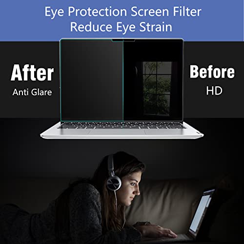 KEANBOLL 2-Pack 13.3" Blue Light Blocking & Anti-Glare Screen Protector | Universal Fit for HP, Dell, Asus, Samsung, Lenovo, Acer Chromebooks & 16:9 Laptops (Eye Comfort +Anti Glare) - size: 13.3"-16:9 Aspect Ratio