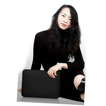 COHEALI 13 Laptop Sleeve Bag for Durable Padded Case with Heavy Duty Zipper Fits Laptops for Travel and Daily Use Black