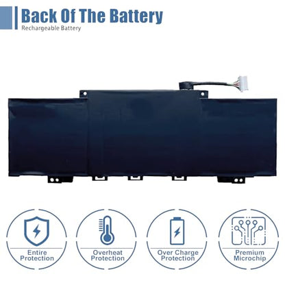 PC03XL Laptop Battery Replacement for Pavilion x360 14 15 14-DY 14-BA 14-CD 14-dw 15-er Series 11.55V 43.3Wh 3560mAh 3-Cell - size: 9.58*3.52*0.25 inch PC03XL