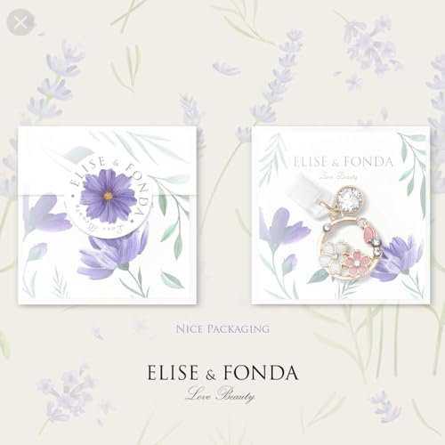 ELISE & FONDA CP85 USB Charging Port Anti Dust Plug Little Cherry Blossom Garland Pendant Phone Charm for iPhone 12/11/ XS MAX/XR/X/8 Plus/7/6S/7/SE iPad iPod（Pink）