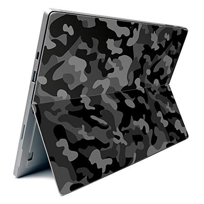 MightySkins Skin for Microsoft Surface Pro 7 - Black Camo | Protective, Durable, and Unique Vinyl Decal Wrap Cover | Easy to Apply, Remove, and Change Styles | Made in The USA (MISURPR7-Black Camo)