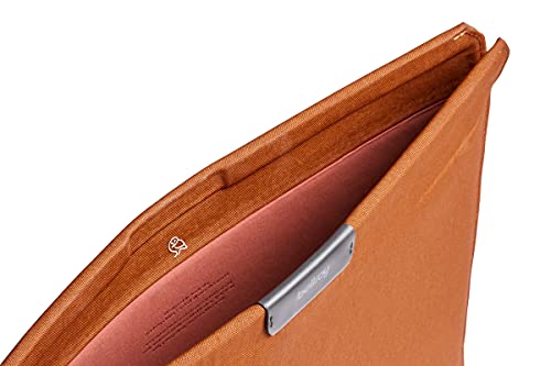 Bellroy Laptop Sleeve (Fits 14 Inch Laptop or MacBook, Slim Protective Case with Magnetic Closure) - Bronze - color: Bronze