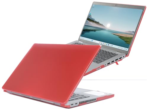 mCover Case ONLY Compatible for 2023～2024 14" Dell Latitude 5440 5450 Series/Precision 3480 3490 Series Windows Notebook Computer (NOT Fitting Any Other Dell Models) - Red - color: Red