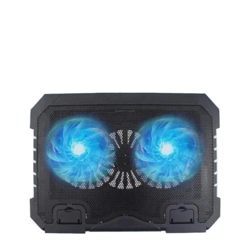 Laptop Cooling Pad Gaming Stand with Double Fan and USB Port for Fast and Silents Heat Dissipation F19E