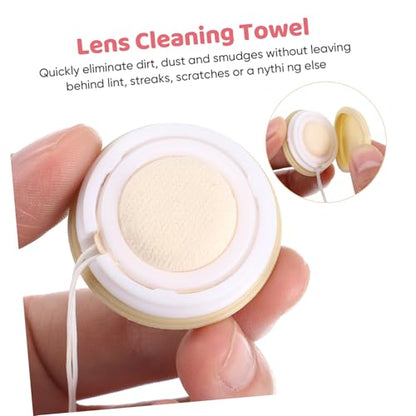 GANAZONO 6Pcs Macaron Wiping Cloths for Mobile Screens and Eyeglasses Lint Cleaning Cloths Portable and Compact Screen Cleaner for Glasses Phones and Laptops