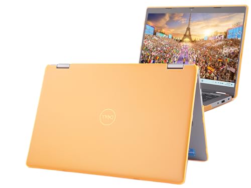 mCover Case ONLY Compatible with 2023-2024 13.3" Dell Latitude 3340 Series Laptop or 2-in-1 Windows Notebook Computer (NOT Fitting Any Other Dell Models) - Orange - color: Orange