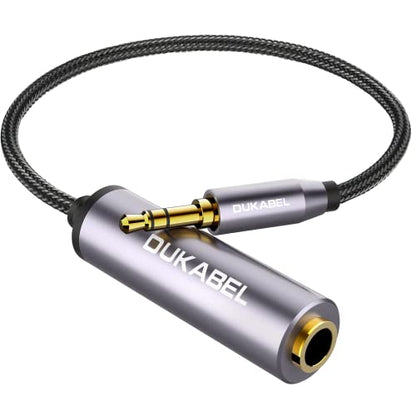1/4 to 3.5mm Adapter, 6.35mm to aux Mini Stereo Cable - 30CM | 1/4 Inch Female to 1/8inch Male Headphone Adapter, for Headphone, Amplifiers, Guitar, Amp etc - size: 30CM, style: 3.5mm Male to 6.35mm Female