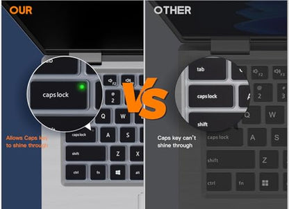 Keyboard Cover Skin for Dell Latitude 3440 3450 5420 5430 5431 5440 5450 14, Latitude 7440 7450 7430 7420 7410 9420 9430 14, Latitude 16" 7650 7640, Latitude 9510 9520 7520 2025-2022 Laptop,Black - color: Black