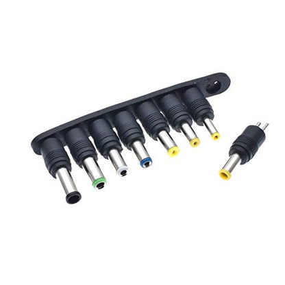 8PCS/Set Universal AC DC Power Adapter 2pin Plug Charger Tips for Sony for Lenovo PC Notebook Laptop