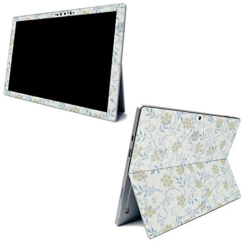 MightySkins Skin for Microsoft Surface Pro 7 - Jasmine | Protective, Durable, and Unique Vinyl Decal Wrap Cover | Easy to Apply, Remove, and Change Styles | Made in The USA - color: Jasmine