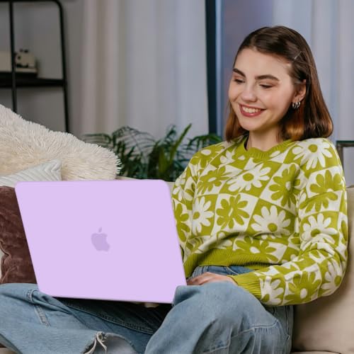 B BELK for MacBook Neo Case 13 inch 2026 Release Model A3404 | Matte Hard Shell Case, Scratch Resistant Protective Cover with 2 Keyboard Covers & Screen Protector for Mac Neo Case, Purple - color: Purple