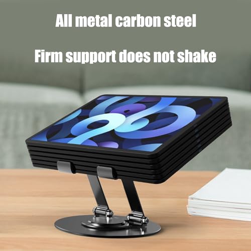 360 Degree Laptop Stand Adjustable Ergonomic Computer Stand for Desk Portable Laptop Risers Holder Notebook Mount