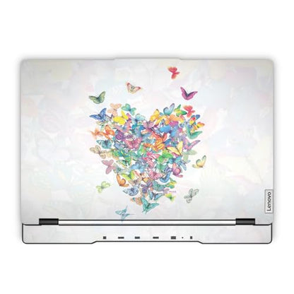 Glossy Glitter Laptop Skin Compatible with Lenovo Legion 5 Gaming Laptop (15IRX9) 2024 - Wildheart - Premium 3M Vinyl Protective Wrap Decal Cover - Easy to Apply | Crafted in the USA - color: Wildheart, size: Legion 5 Gaming (15IRX9) 2024 Top Skin Only, s