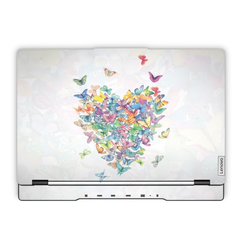 Glossy Glitter Laptop Skin Compatible with Lenovo Legion 5 Gaming Laptop (15IRX9) 2024 - Wildheart - Premium 3M Vinyl Protective Wrap Decal Cover - Easy to Apply | Crafted in the USA - color: Wildheart, size: Legion 5 Gaming (15IRX9) 2024 Top Skin Only, s