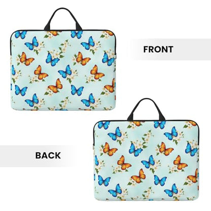 Laptop Case 14 Inch, Soft Shockproof Laptop Sleeve with Handle, Protective Bag - color: Pattern (658)