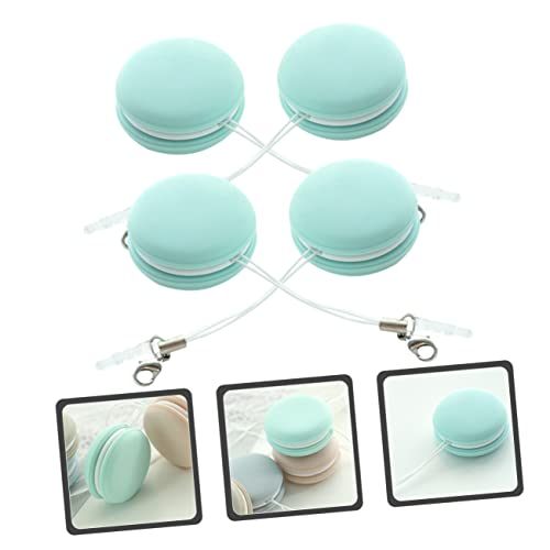 Amosfun 12pcs Macaron Shape Screen Lens Cleaning for Glasses Phone Eyewear Stain Fingerprints Reusable - color: Light Greenx3pcs, size: 3.5X3.5X1.6CMx3pcs