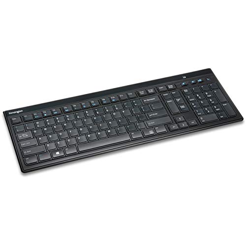 Kensington Slim Type Wireless Quiet Keyboard (K72344US), Black | Low-profile slim keys, quiet typing, reliable wireless connection